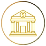 building with dollar sign