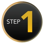 circled step 1